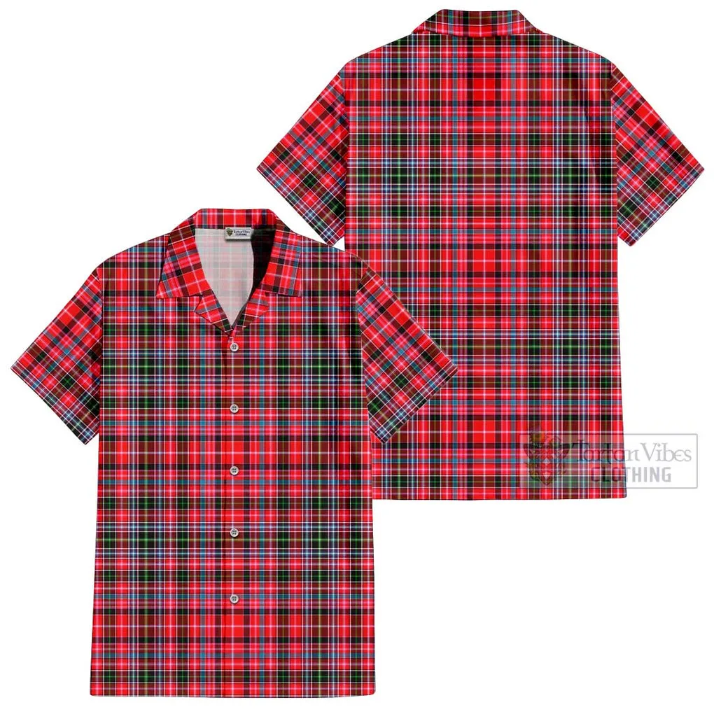 Aberdeen District Tartan Cotton Hawaiian Shirt