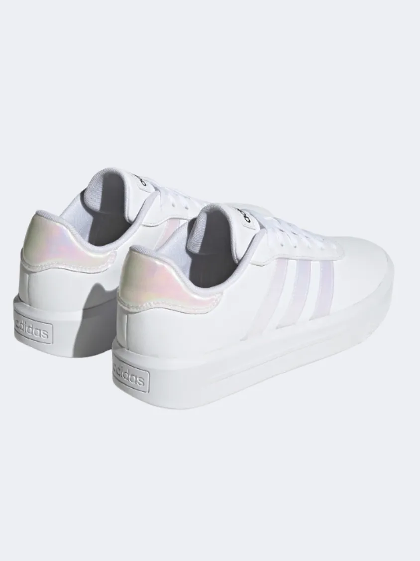 Adidas Court Platform Women Sportswear Shoes Cloud White