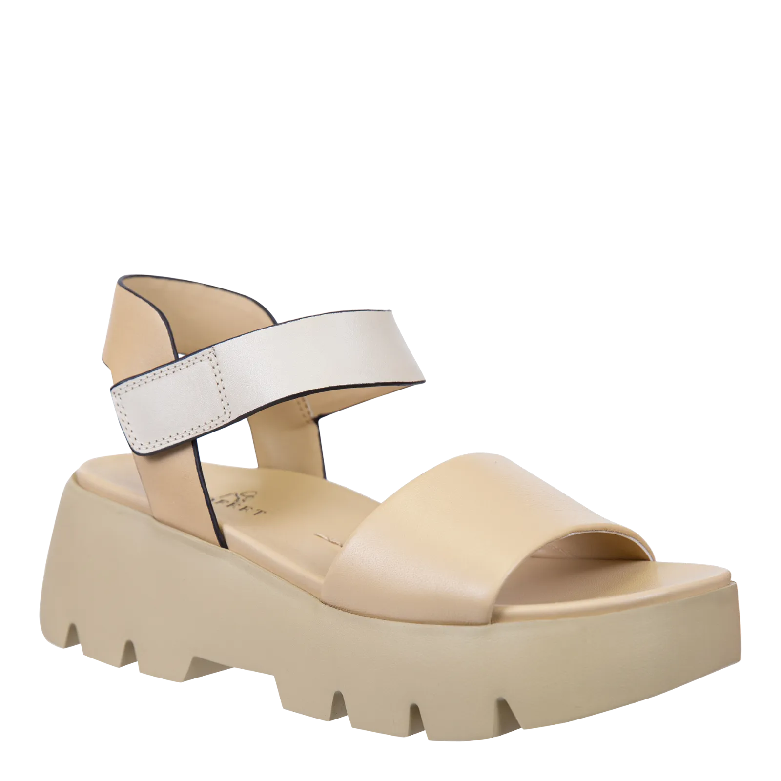 ALLOY in BEIGE Platform Sandals