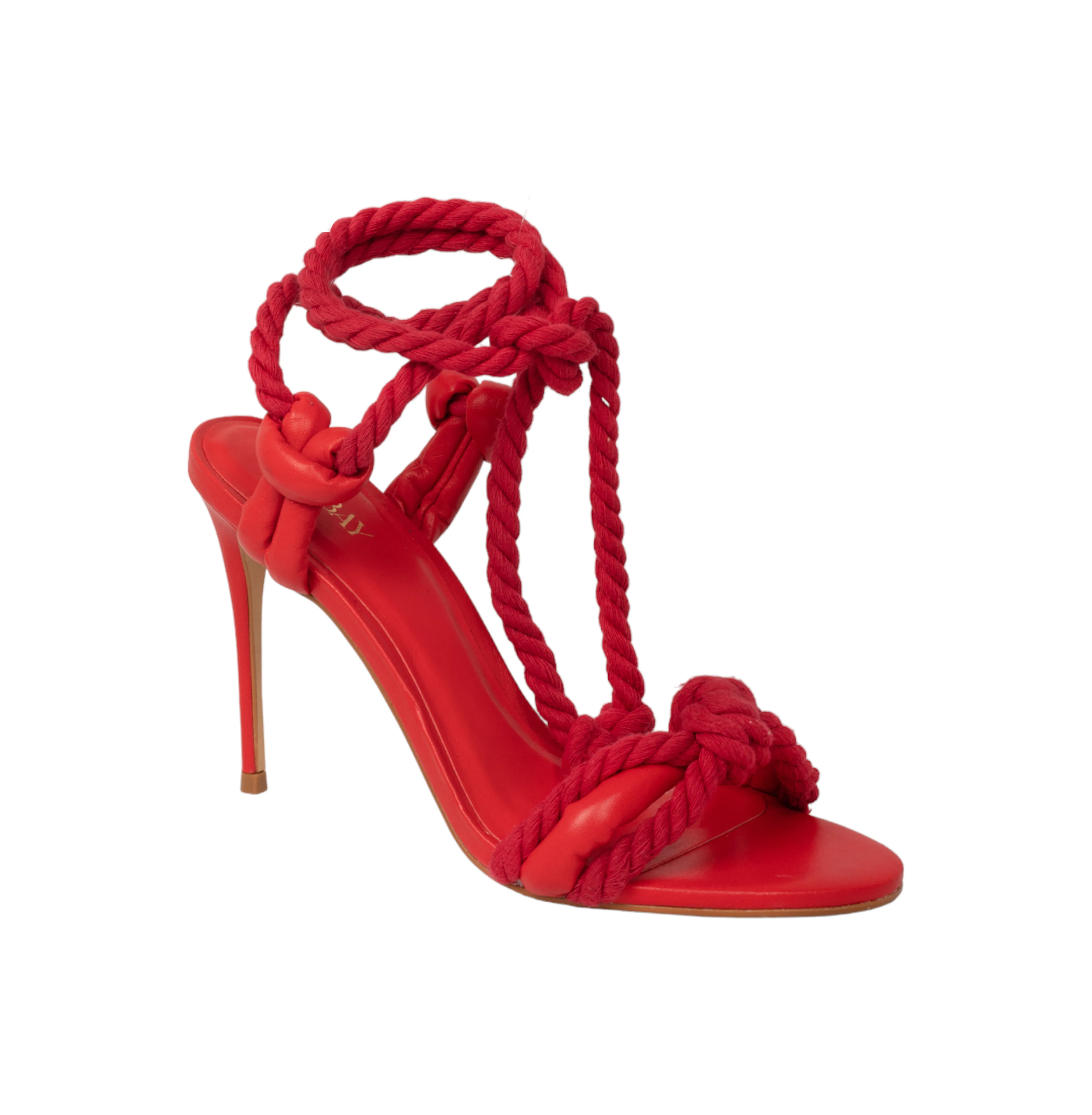 Arenisca High Heel Sandals - Red