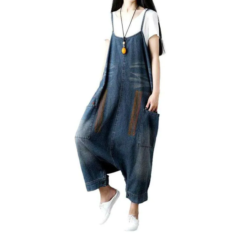 Baggy y2k women's jeans overall