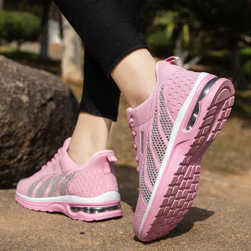 Breathable Mesh Style Outdoor Sports Shoes for Women