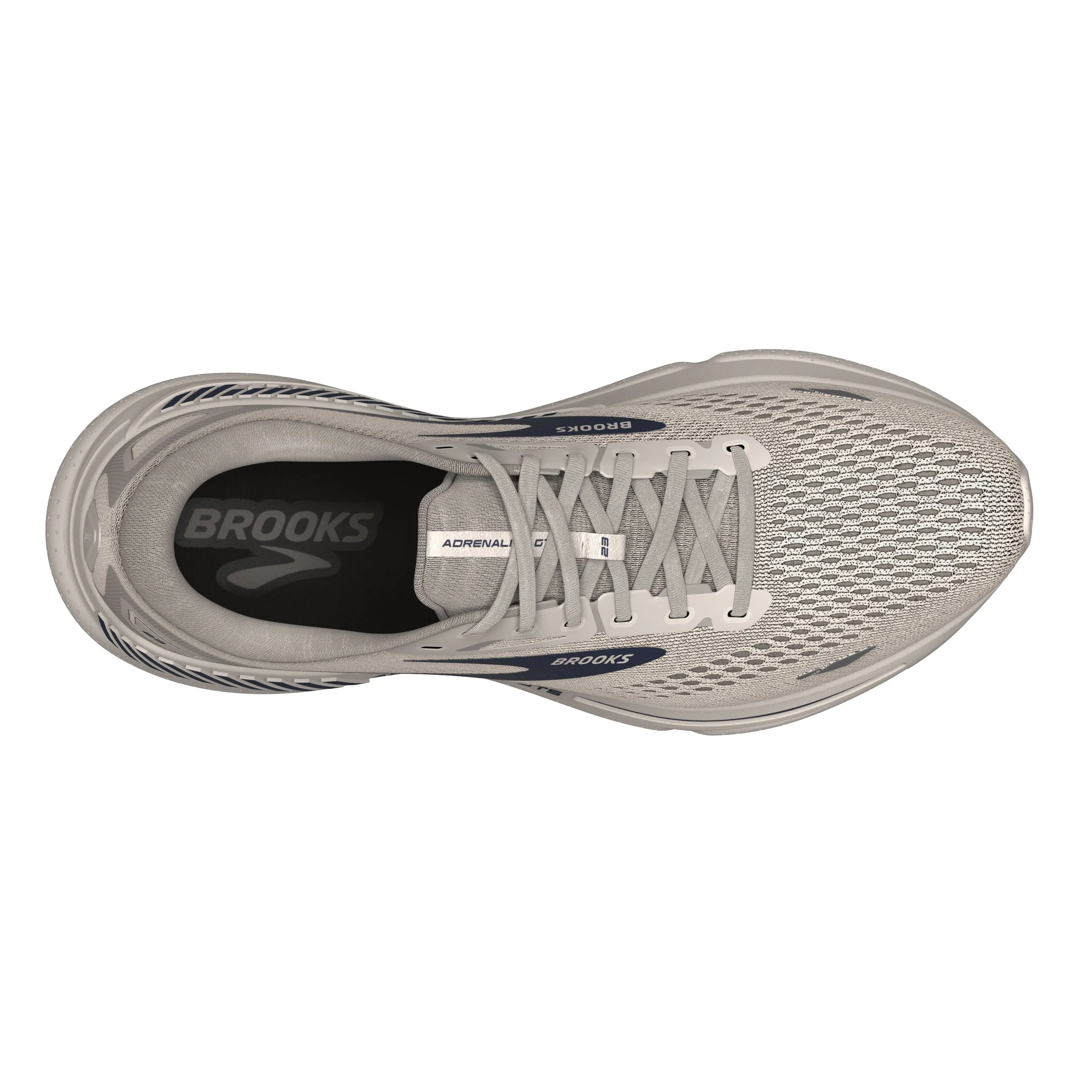 Brooks | Adrenaline GTS 23 | Men's | Crystal Grey/Surf