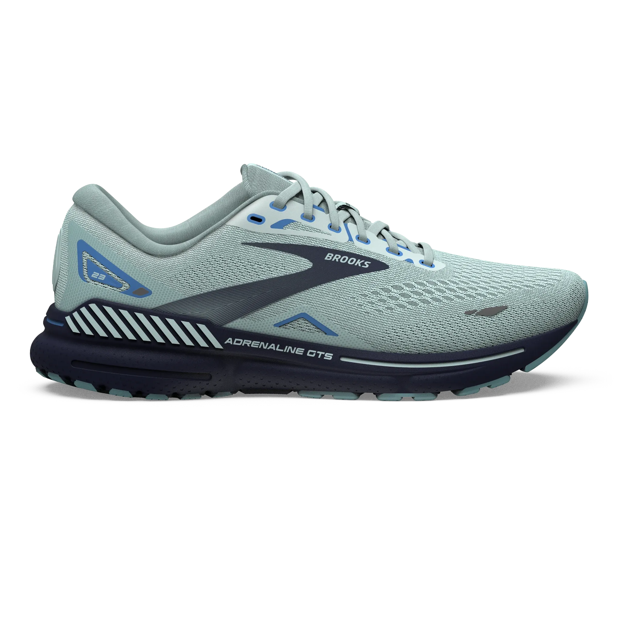 Brooks | Adrenaline GTS 23 | Women's | Blue Glass/Nile Blue/Marina