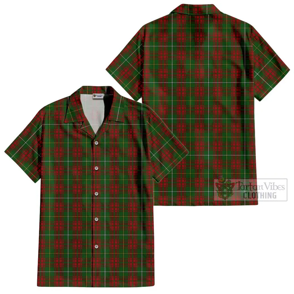 Bruce Hunting Tartan Cotton Hawaiian Shirt