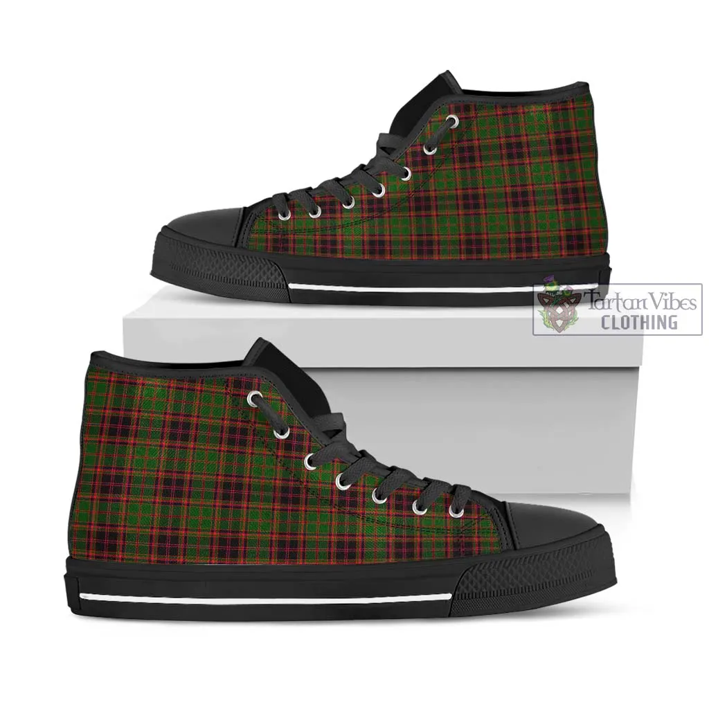 Buchan Tartan High Top Shoes