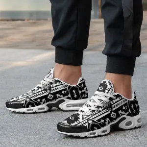 Chiefs Mountain Black and White Niowaa Air Cushion Shoes