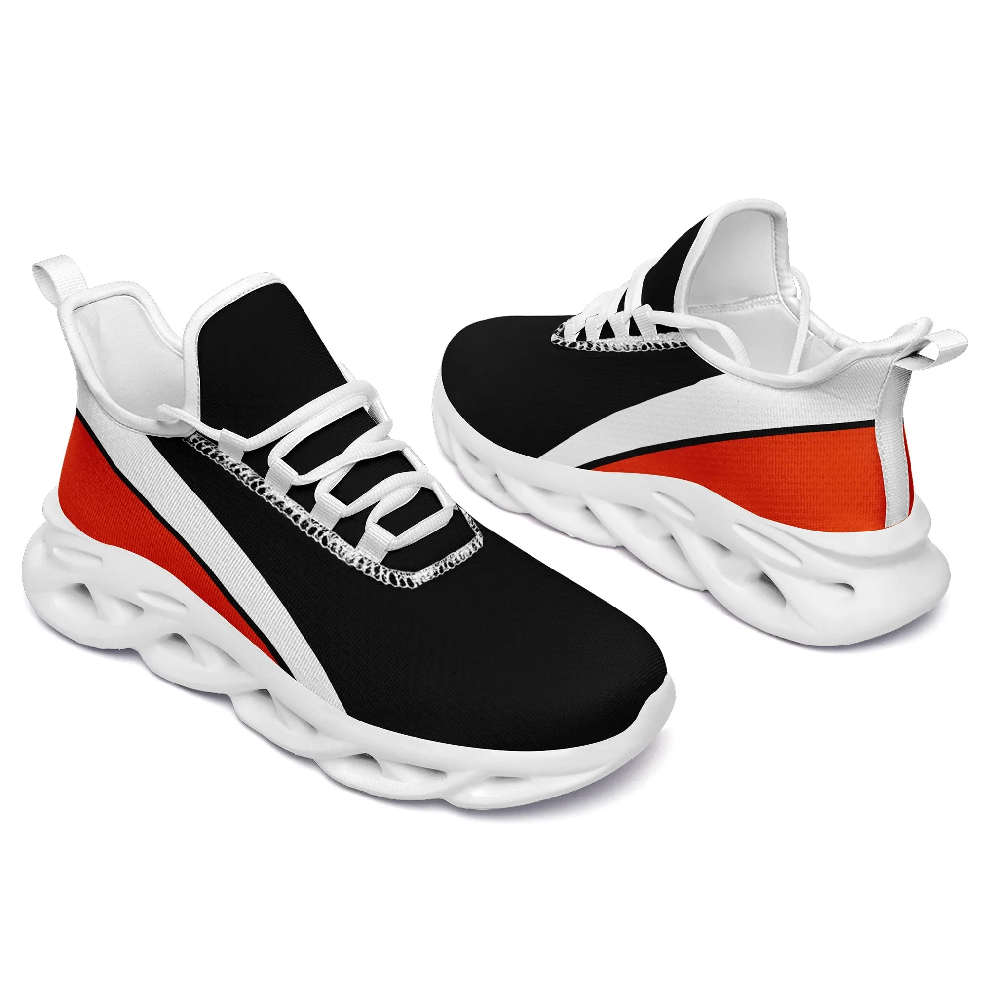 Custom Black Orange Jersey MaxSoul Shoes and Hat Combo Offer Personalized ZH-bd0b007e-a