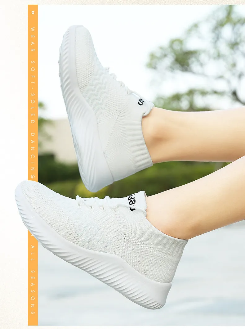 Embrace Ultimate Comfort with Owlkay Breathable Soft Sole Sneakers