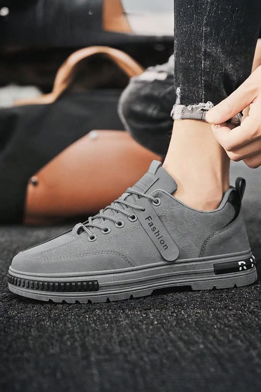 Fashion Men's Rugged Sole Sneakers