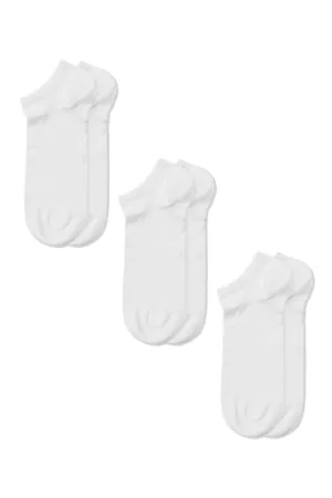 Identic Men's Foshan Ankle Socks - Pack Of 3