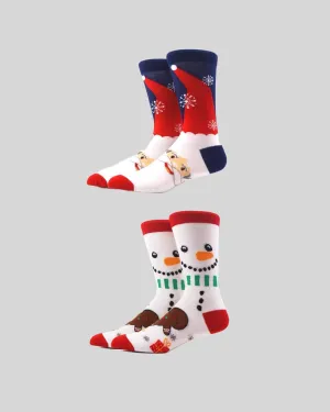 Interesting Colorful Christmas Socks, Novel and Comfortable Holiday Socks