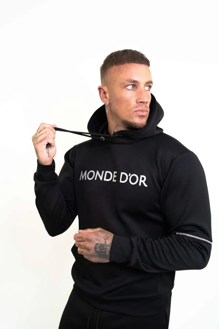 MDC Men's Black 2 Piece Tracksuit Set