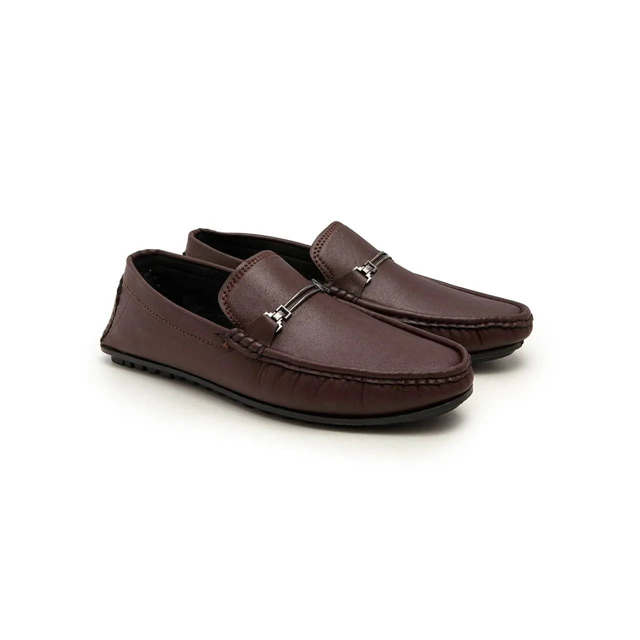 Men's Comfortable Loafer Shoes with Buckle