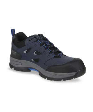 Navy/Oxford Blue - Mudstone S1P safety trainers