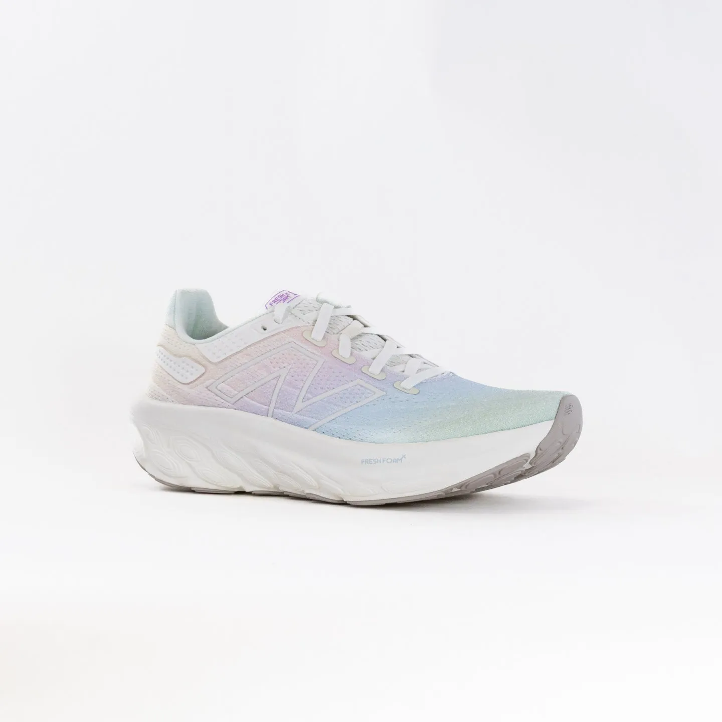 New Balance 1080V13 (Women's) - Sea Salt/Purple Fade/Quarry Blue