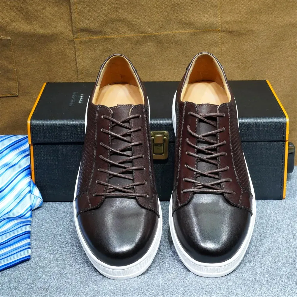 Office genuine leather shoes