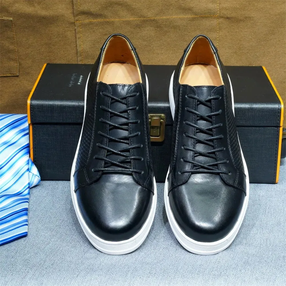 Office genuine leather shoes