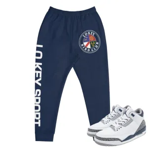 Retro 3 Midnight Navy Cement Lo Key Joggers