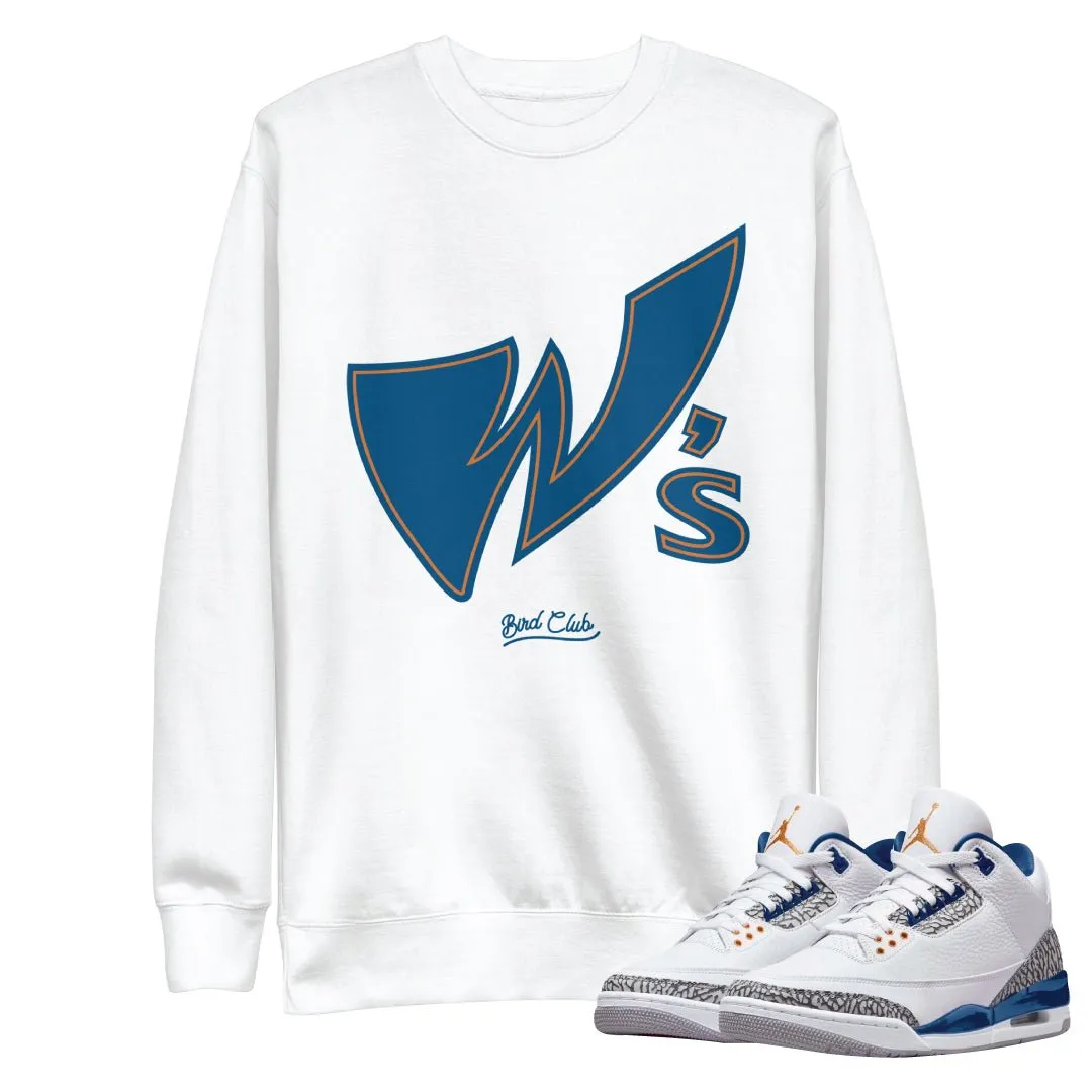 Retro 3 Wizards PE Winners Sweatshirt