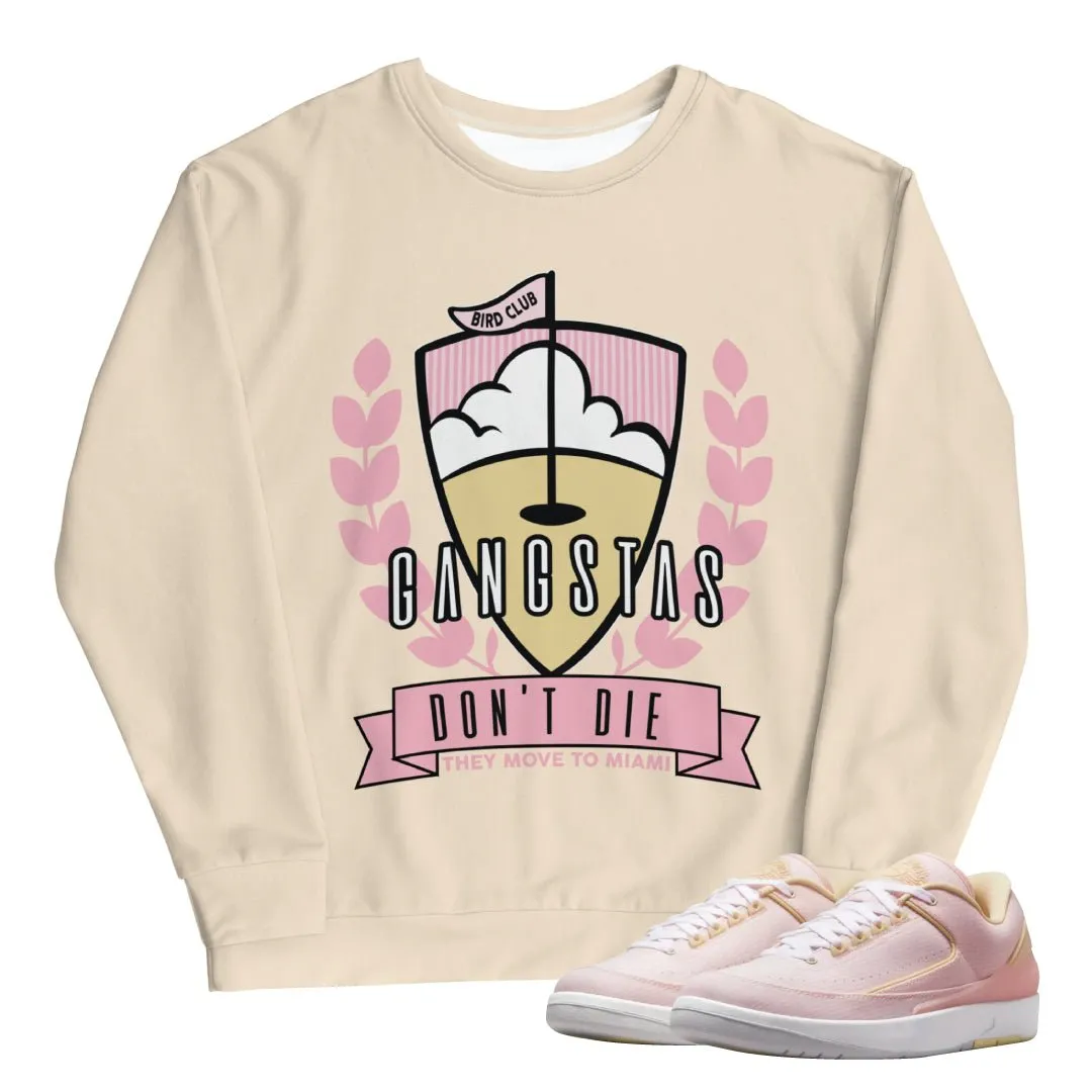 Retro Low "Seersucker" Miami Sweatshirt