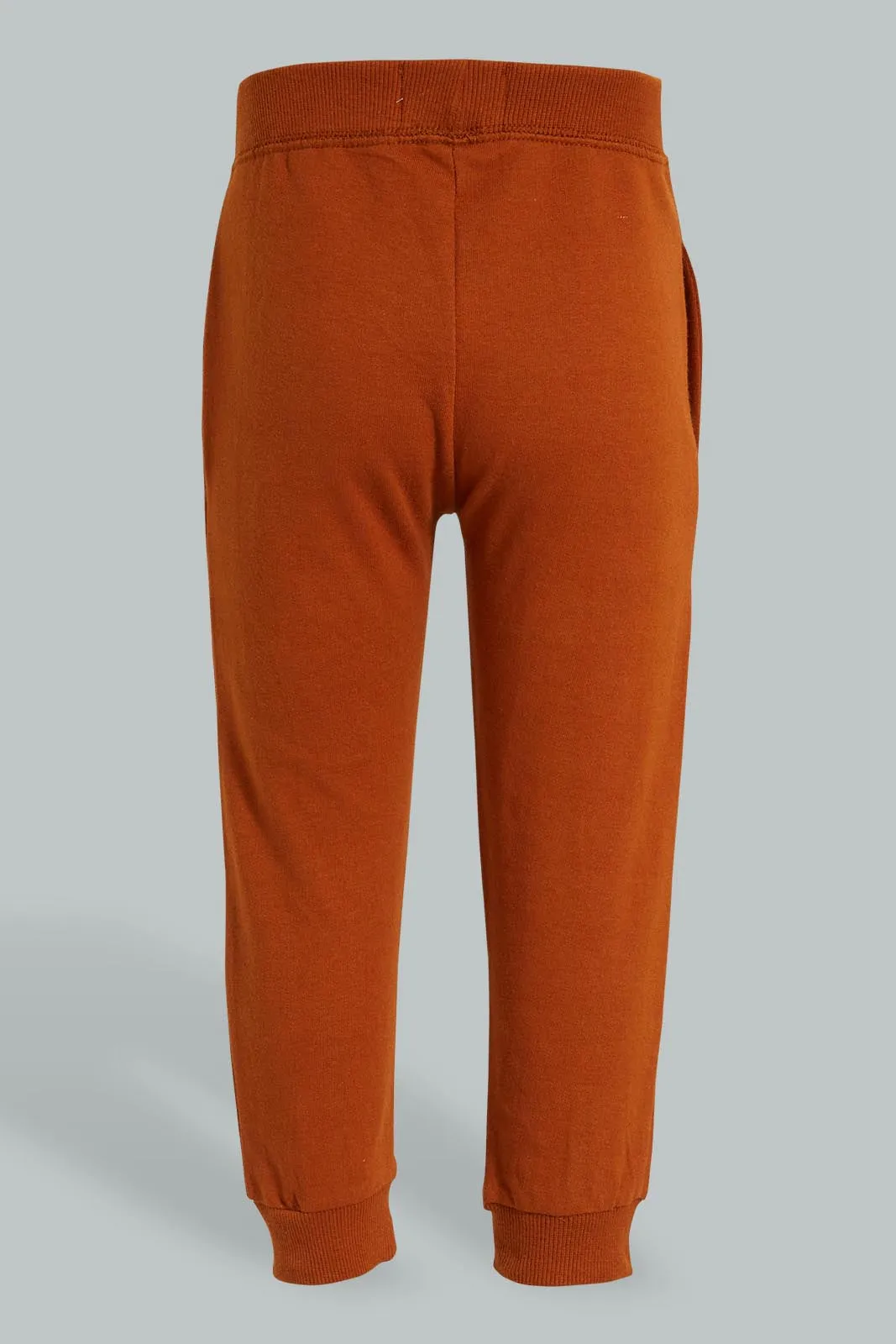 Rust Elasticated Waistband Jogger