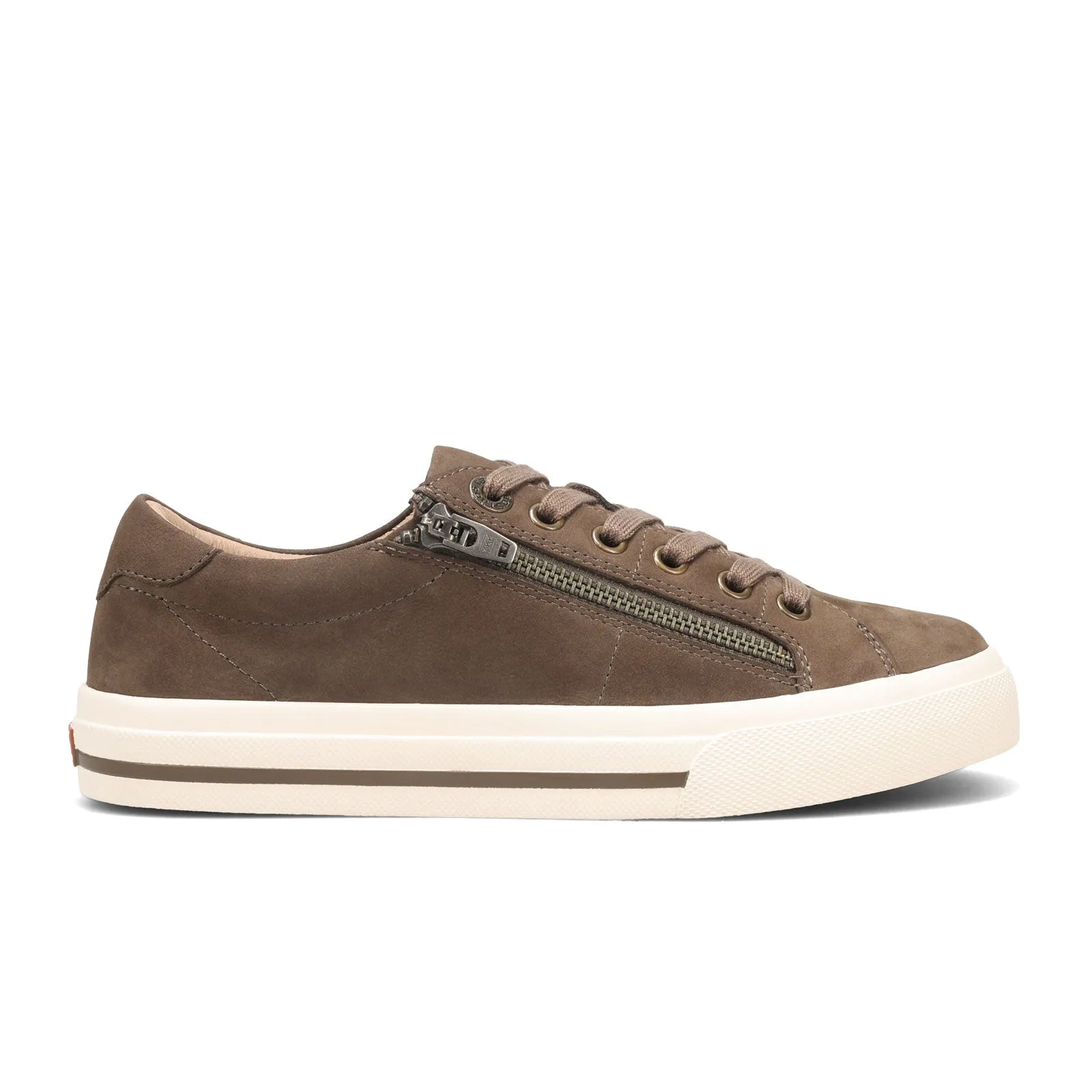 Taos Z Soul Lux Sneaker (Women) - Dark Taupe Nubuck