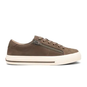 Taos Z Soul Lux Sneaker (Women) - Dark Taupe Nubuck