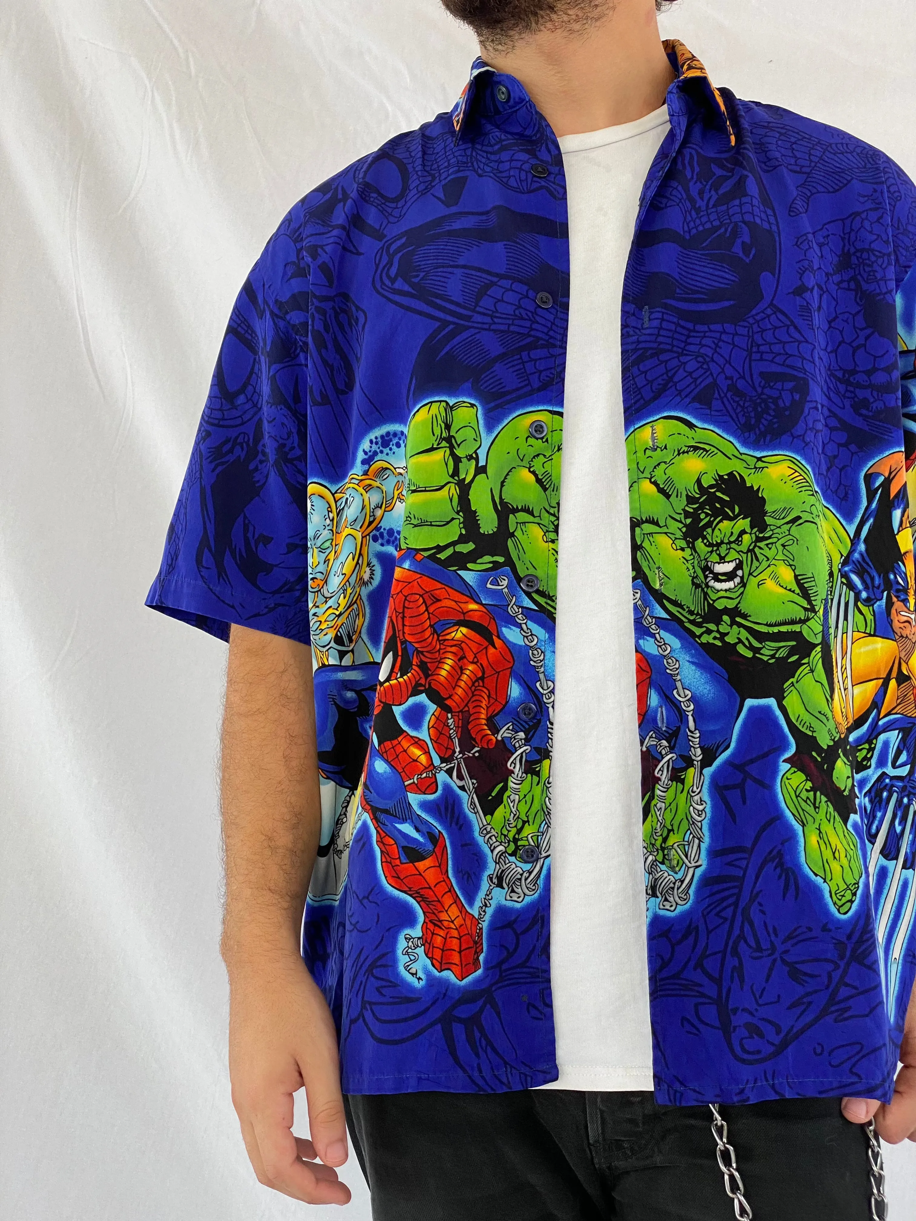 Vintage 90s/00s Marvel Comics Graphic Shirt