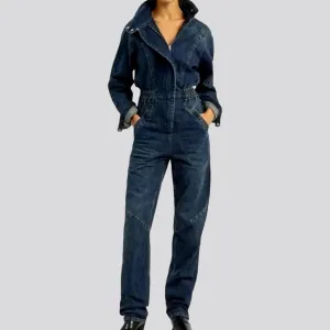 Vintage women's denim jumpsuit