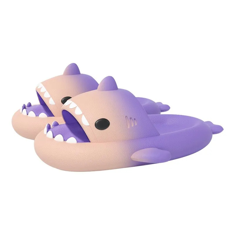 Warm and Comfortable Home and Bedroom Cute Shark Slippers