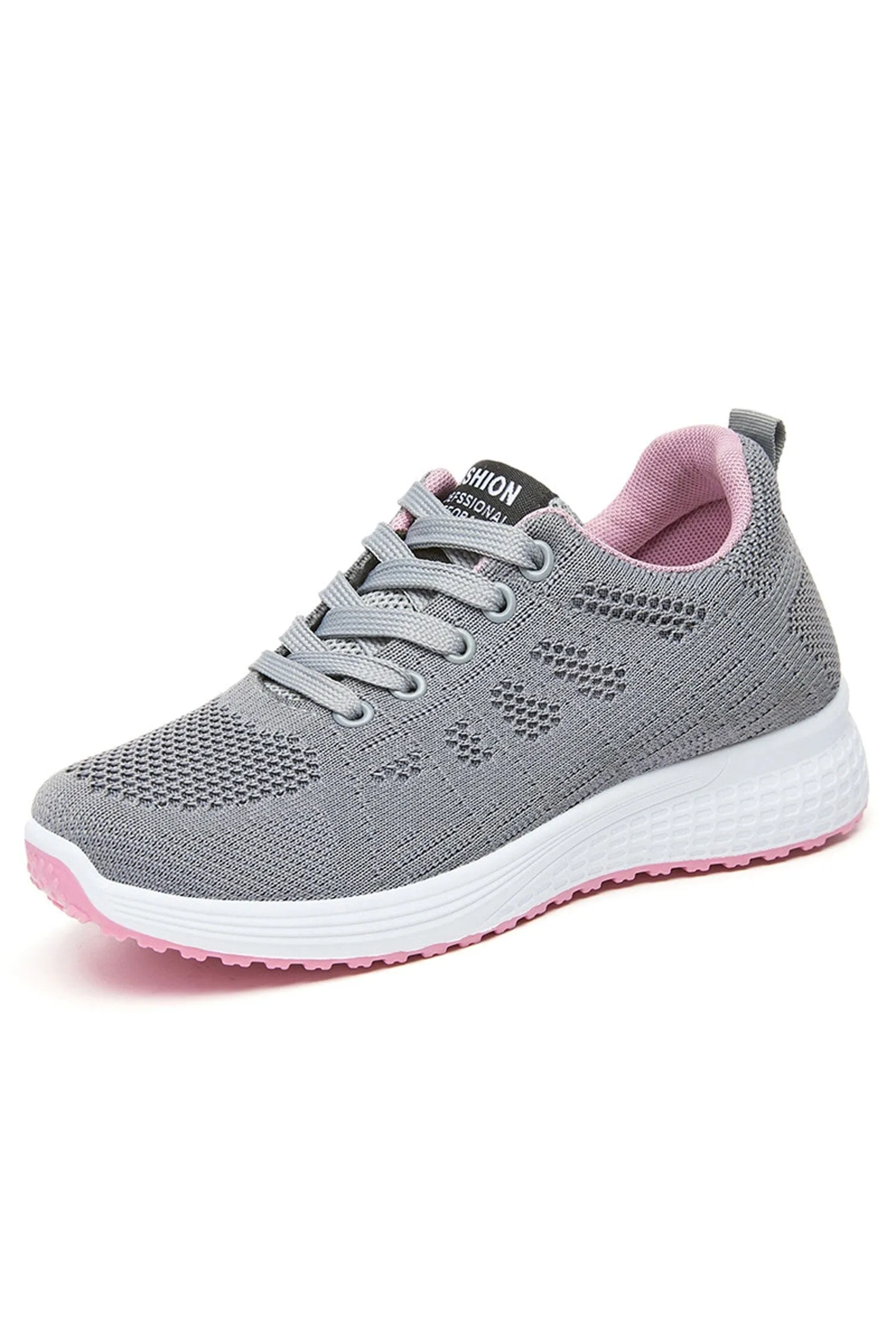 Women's Breathable Mesh Lace-Up Sneakers