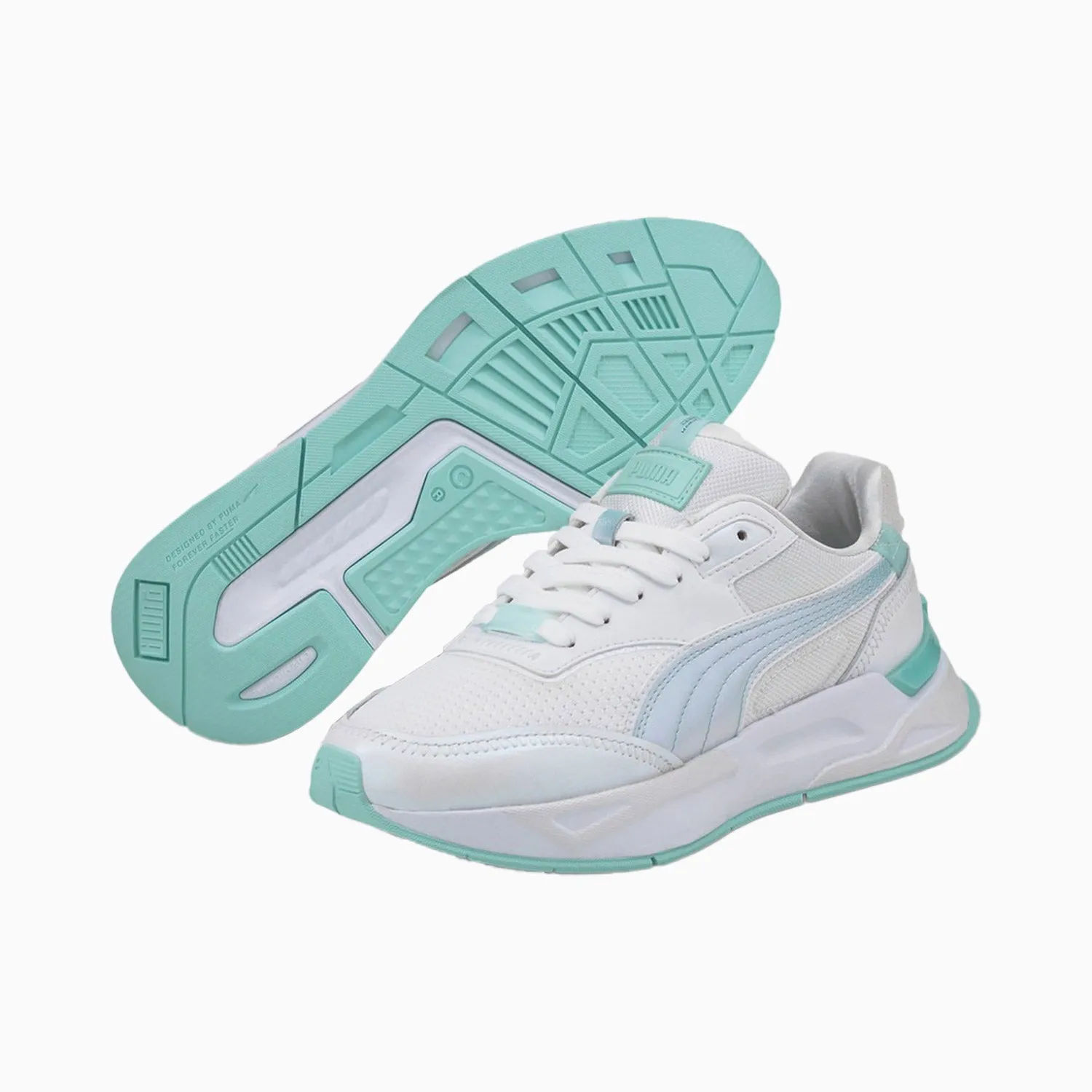 Women's Mirage Sport Glow "White Eggshell Blue"