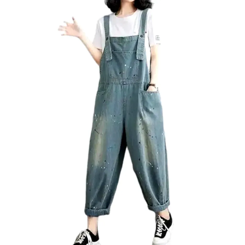 Y2k denim women's vintage dungaree